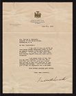 Letter from Governor Franklin D. Roosevelt to Charles L. Abernethy